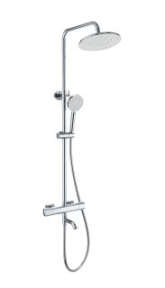 Душевая стойка Wonzon & Woghand Stay 1 WW-B3051-A1-CR с термостатом хром Душевая стойка Wonzon & Woghand Stay 1 WW-B3051-A1-CR с термостатом хром