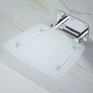 Складное сиденье для крепления на стену Black&White 0883000 белый матовый