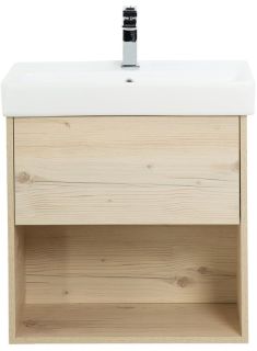 Тумба под раковину BelBagno Neon 60см Pino Bianco NEON-600-1C-SO-PB