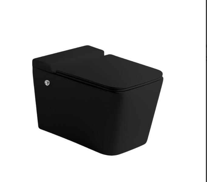 Подвесной унитаз Cerutti MAIELLA Aria Pulse MB CT10191 безободковый черный
