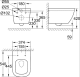 Подвесной унитаз, GROHE Euro Ceramic, альпин-белый, (39328000)