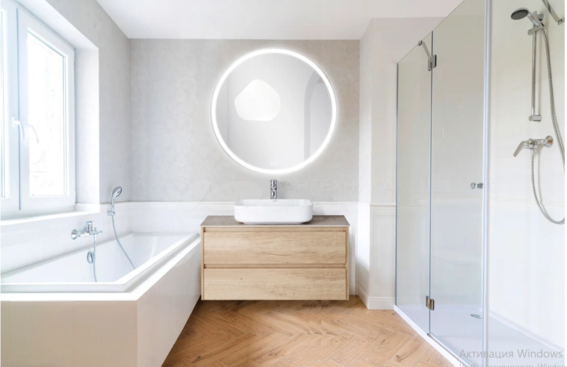 Зеркало круглое BelBagno SPC-RNG-900-LED-TCH