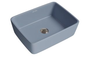 Раковина Grossman Color GR-3016BSM-21 48 см голубой матовый
