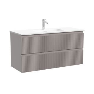Тумба подвесная Sancos Сноб Р 390 (Snob R 390) SNR100/39SM 100 см пыльная роза