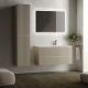Подвесная тумба под раковину Sancos Snob R SNR100RCE правая 100см Beige Soft
