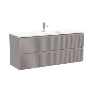 Тумба подвесная Sancos Сноб Р 390 (Snob R 390) SNR120/39SM 120 см пыльная роза