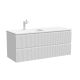 Тумба подвесная под раковину Sancos Snob R SNR120LW левая 120 см Bianco