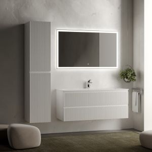 Подвесная тумба под раковину Sancos Snob R SNR120W 120см Bianco