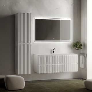 Подвесная тумба под раковину Sancos Snob R SNR120W 120см Bianco
