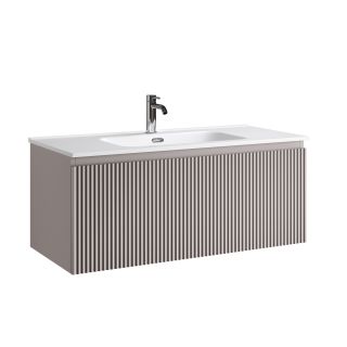 Тумба подвесная Sancos Сноб Р 1.0 (Snob R 1.0) SNR1.0100SM 100 см пыльная роза