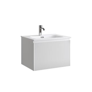 Тумба подвесная Sancos Сноб Р 1.0 (Snob R 1.0) SNR1.060W 60 см белый матовый