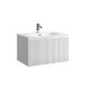 Тумба подвесная Sancos Сноб Р 1.0 (Snob R 1.0) SNR1.070W 70 см белый матовый