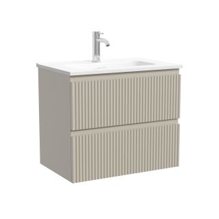 Тумба подвесная Sancos Сноб Р 390 (Snob R 390) SNR60/39CE 60 см бежевый матовый