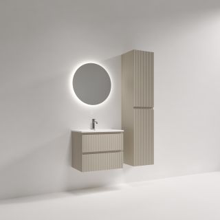 Тумба подвесная Sancos Сноб Р 390 (Snob R 390) SNR60/39CE 60 см бежевый матовый