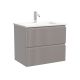 Тумба подвесная Sancos Сноб Р 390 (Snob R 390) SNR60/39SM 60 см пыльная роза