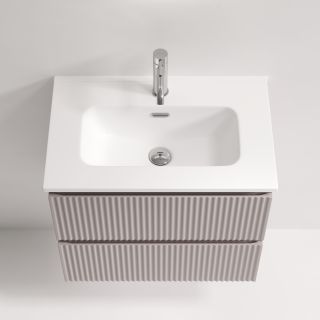 Тумба подвесная Sancos Сноб Р 390 (Snob R 390) SNR60/39SM 60 см пыльная роза