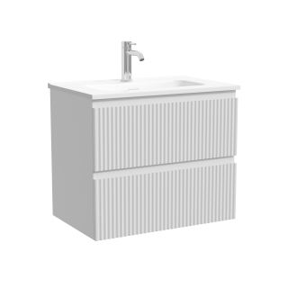 Тумба подвесная Sancos Сноб Р 390 (Snob R 390) SNR60/39W 60 см белый матовый