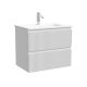 Тумба подвесная Sancos Сноб Р 390 (Snob R 390) SNR60/39W 60 см белый матовый