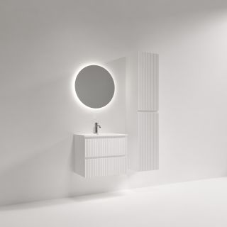 Тумба подвесная Sancos Сноб Р 390 (Snob R 390) SNR60/39W 60 см белый матовый