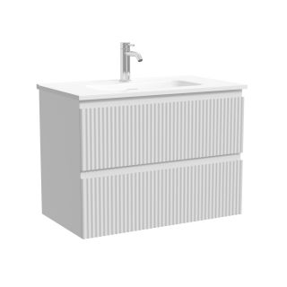 Тумба подвесная Sancos Сноб Р 390 (Snob R 390) SNR70/39W 70 см белый матовый