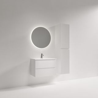 Тумба подвесная Sancos Сноб Р 390 (Snob R 390) SNR70/39W 70 см белый матовый