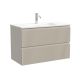 Тумба подвесная Sancos Сноб Р 390 (Snob R 390) SNR80/39CE 80 см бежевый матовый