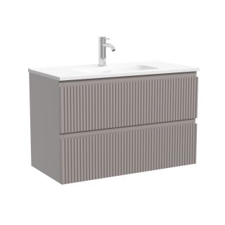 Тумба подвесная Sancos Сноб Р 390 (Snob R 390) SNR80/39SM 80 см пыльная роза