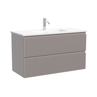 Тумба подвесная Sancos Сноб Р 390 (Snob R 390) SNR90/39SM 90 см пыльная роза