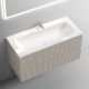 Подвесная тумба под раковину Sancos Snob T SNT100CE 100см Beige Soft