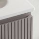 Подвесная тумба под раковину Sancos Snob T SNT100LSM левая 100см Doha Soft