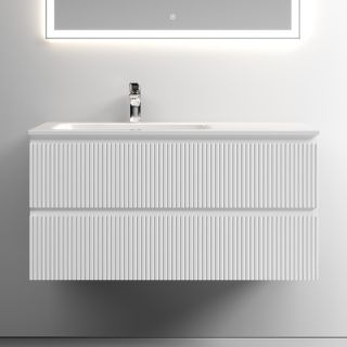Подвесная тумба под раковину Sancos Snob T SNT100LW левая 100см Bianco