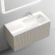 Подвесная тумба под раковину Sancos Snob T SNT100RCE правая 100см Beige Soft