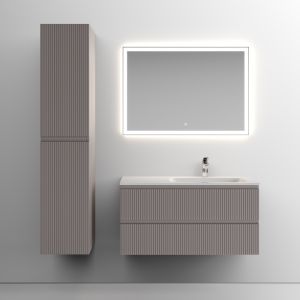 Подвесная тумба под раковину Sancos Snob T SNT100RSM правая 100см Doha Soft
