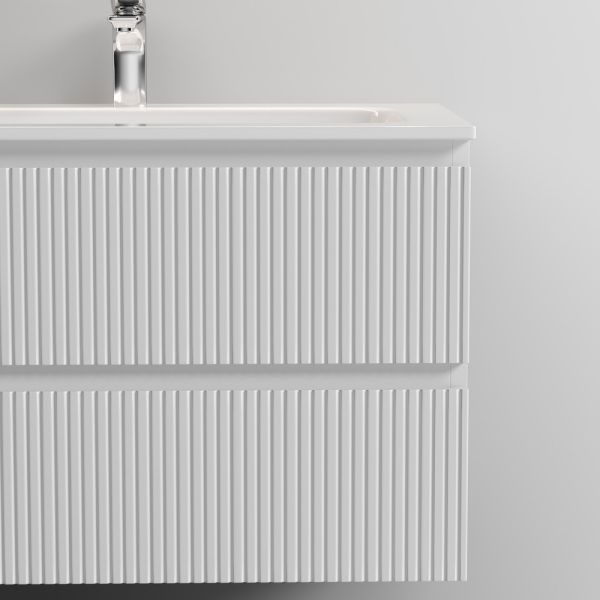 Подвесная тумба под раковину Sancos Snob T SNT100W 100см Bianco