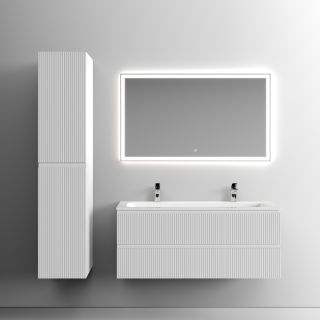 Подвесная тумба под раковину Sancos Snob T SNT120W 120см Bianco
