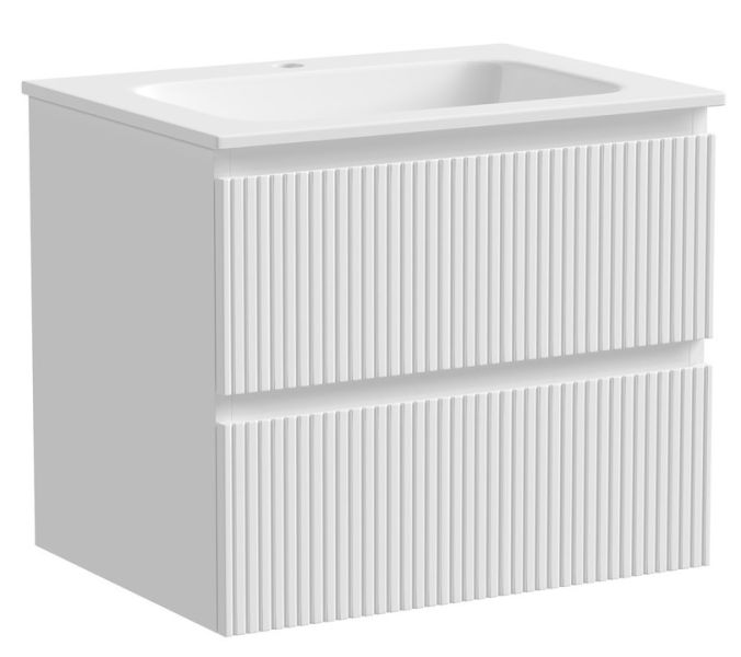 Подвесная тумба под раковину Sancos Snob T SNT60W 60см Bianco