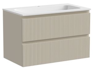 Подвесная тумба под раковину Sancos Snob T SNT80CE 80см Beige Soft