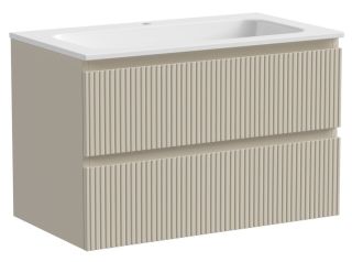 Подвесная тумба под раковину Sancos Snob T SNT80CE 80см Beige Soft