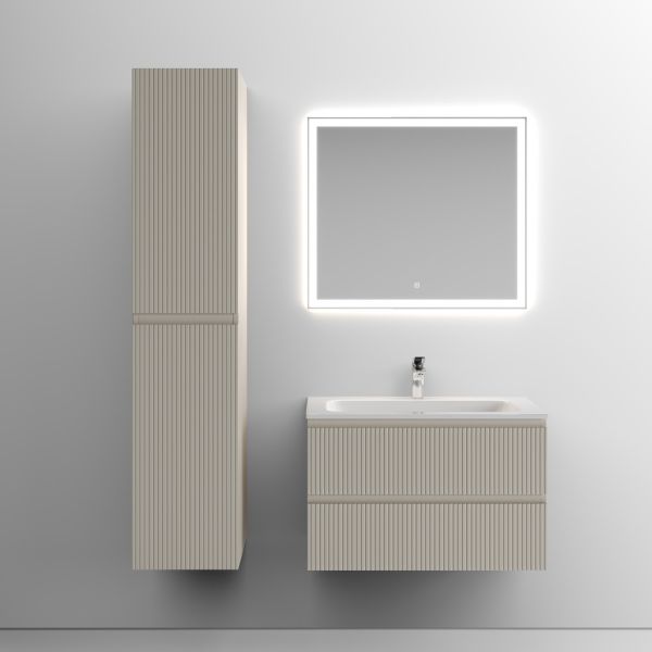 Подвесная тумба под раковину Sancos Snob T SNT80CE 80см Beige Soft