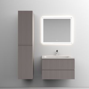 Подвесная тумба под раковину Sancos Snob T SNT80SM 80см Doha Soft