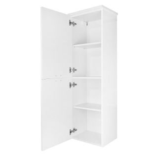 Пенал подвесной Azario Armario CS00096917 40 см левосторонний белый глянец