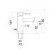 Смеситель для раковины Maretti Project-S PS32RF19, сатин