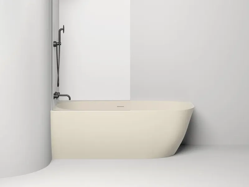 Ванна из искусственного камня Salini Sofia Corner L S-Stone 102525MRF 170x85см RAL полностью