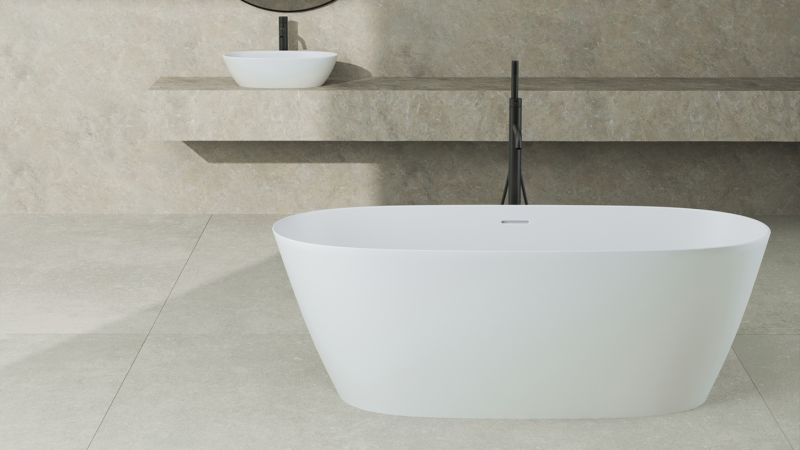 Накладная раковина Salini Sofia S-Stone 1101206SM 56см белый матовый Накладная раковина Salini Sofia S-Stone 1101206SM 56см белый матовый