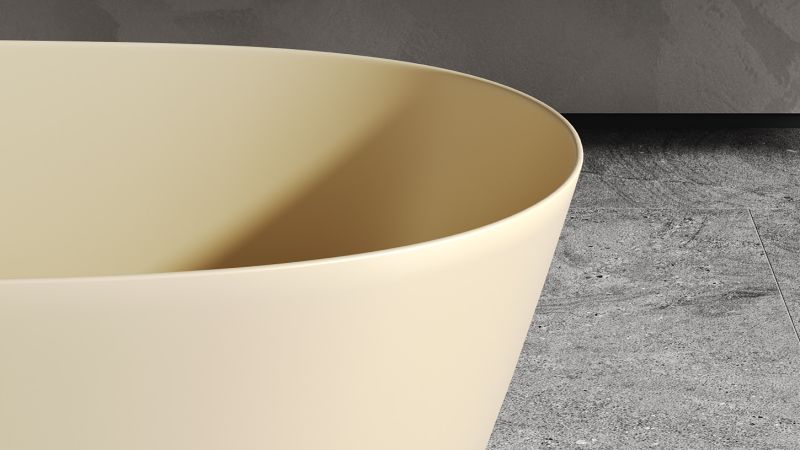 Ванна из искусственного камня Salini Sofia S-Stone 102526MRF 170x80см RAL полностью
