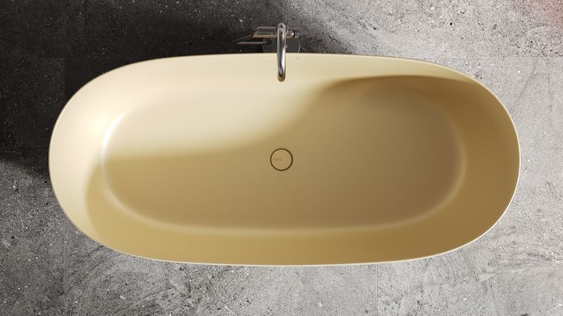 Ванна из искусственного камня Salini Sofia S-Sense 102516GRF 170x80см RAL полностью