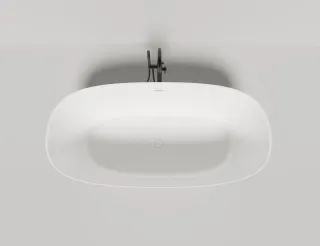 Ванна из искусственного камня Salini Sofia S-Stone 102529M 185x90см белый матовый Ванна из искусственного камня Salini Sofia S-Stone 102529M 185x90см белый матовый