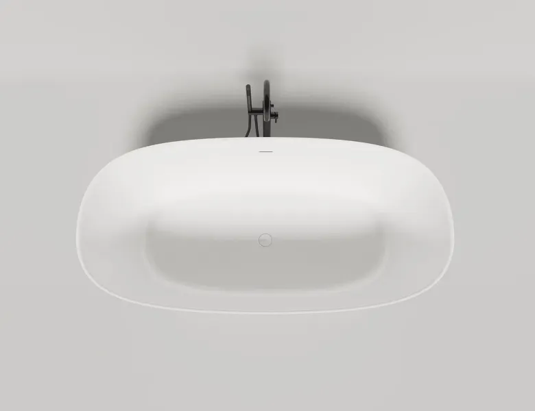 Ванна из искусственного камня Salini Sofia S-Sense 102519GRH 185x90см RAL снаружи