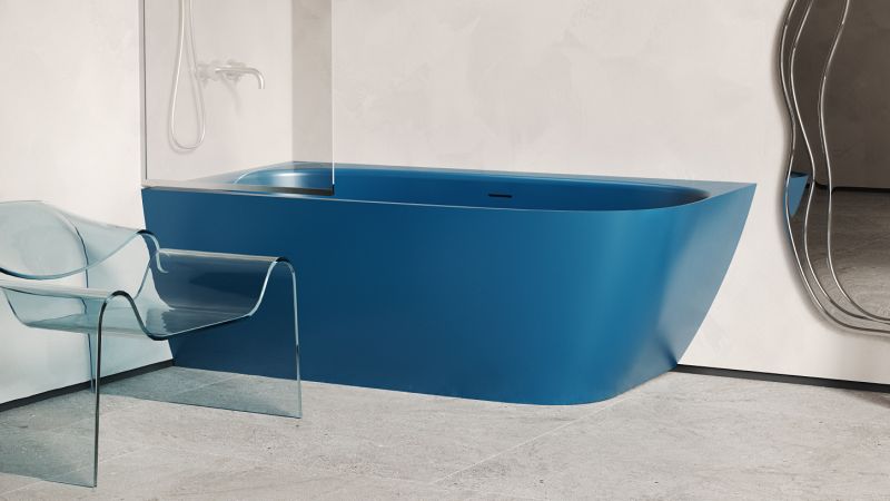 Ванна из искусственного камня Salini Sofia Corner L S-Stone 102525MRF 170x85см RAL полностью