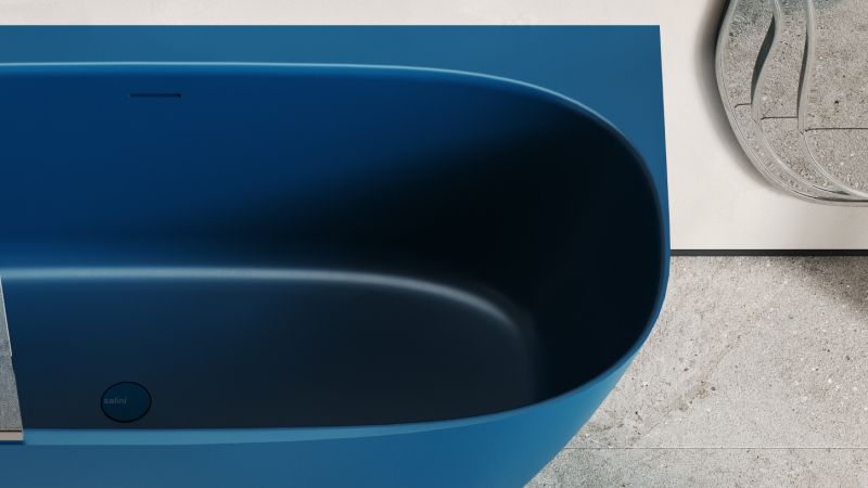 Ванна из искусственного камня Salini Sofia Corner L S-Stone 102525MRF 170x85см RAL полностью